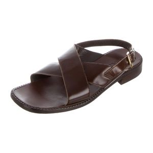Women’s Prada leather sandals (Sz 39.5)